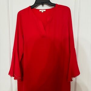 Jade Melody Tam Red Dress size Large